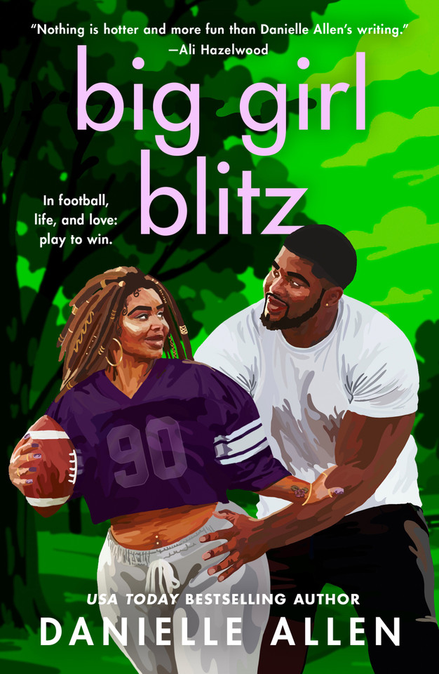 Big Girl Blitz (Curve #3) book cover by Danielle Allen