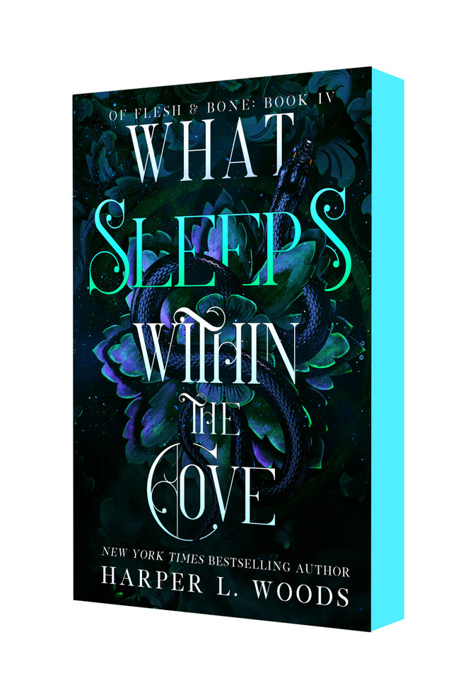 What Sleeps Within the Cove: Of Flesh & Bone, Book Four (Of Flesh & Bone #4) book cover by Harper L. Woods
