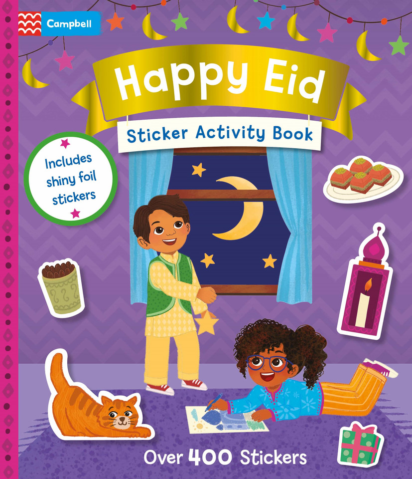 Happy Eid Sticker Book book cover by Campbell Books
