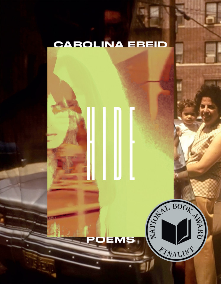 Hide: Poems book cover by Carolina Ebeid