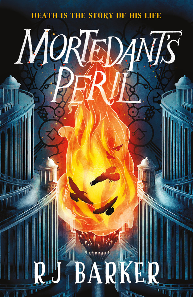 Mortedant's Peril book cover by RJ Barker