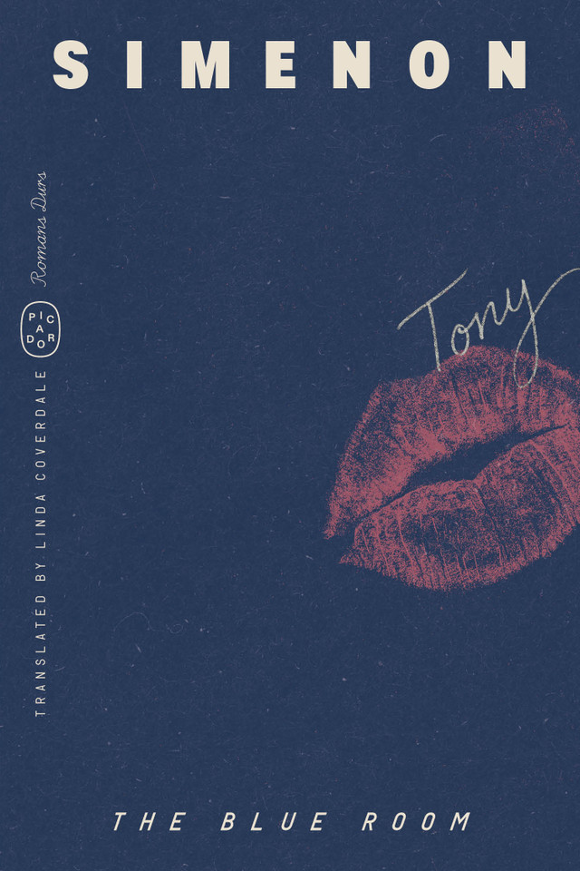 The Blue Room (Romans Durs) (Romans Durs) book cover by Georges Simenon