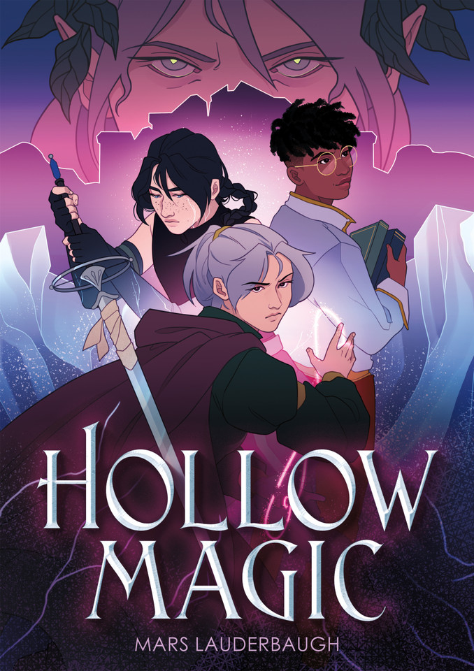 Hollow Magic book cover by Mars Lauderbaugh
