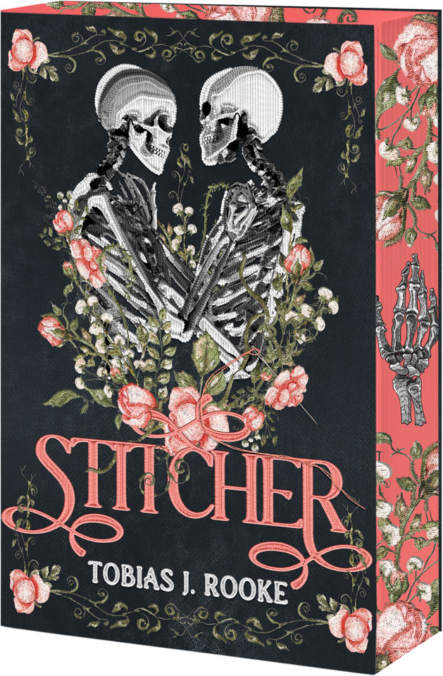 Stitcher book cover by Tobias J. Rooke