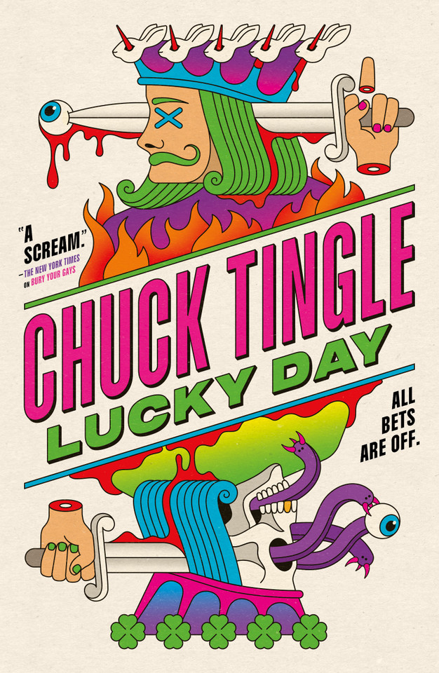 Lucky Day book cover by Chuck Tingle