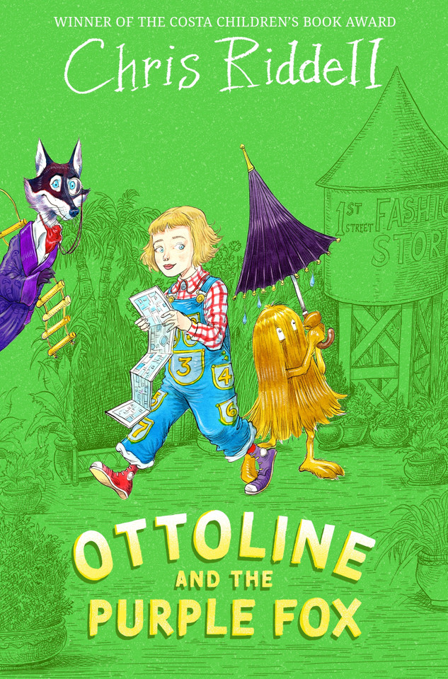 Ottoline and the Purple Fox (Ottoline #4) book cover by Chris Riddell