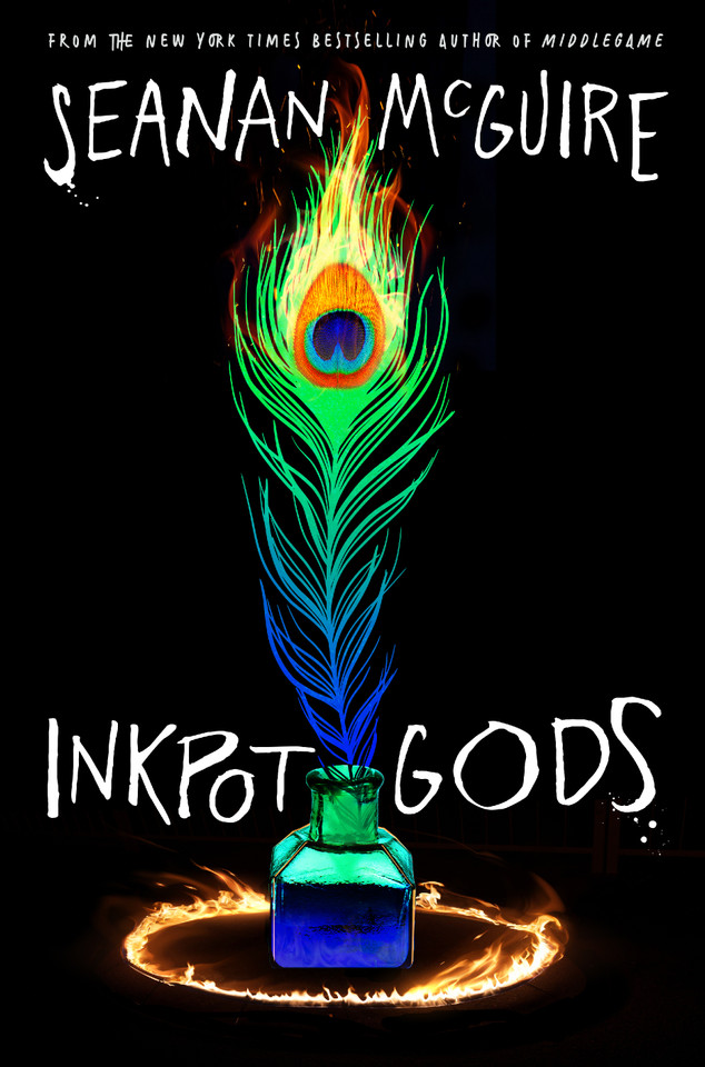 Inkpot Gods (Alchemical Journeys #4) book cover by Seanan McGuire