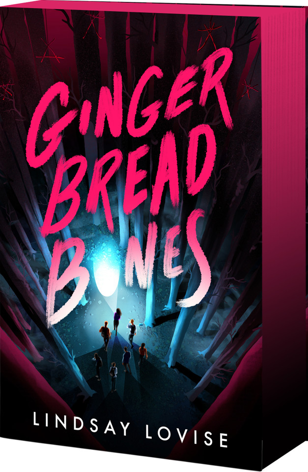 Gingerbread Bones: An Epic Paranormal Survival Horror Romance book cover by Lindsay Lovise