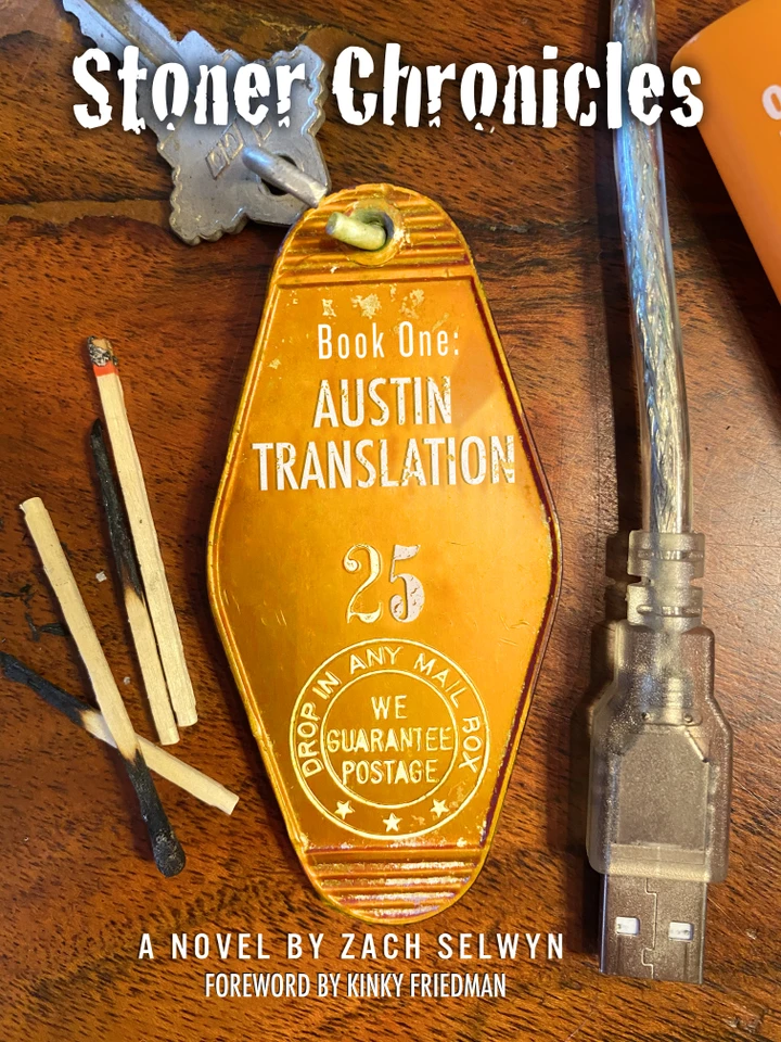 Stoner Chronicles: Austin Translation book cover by Zach Selwyn