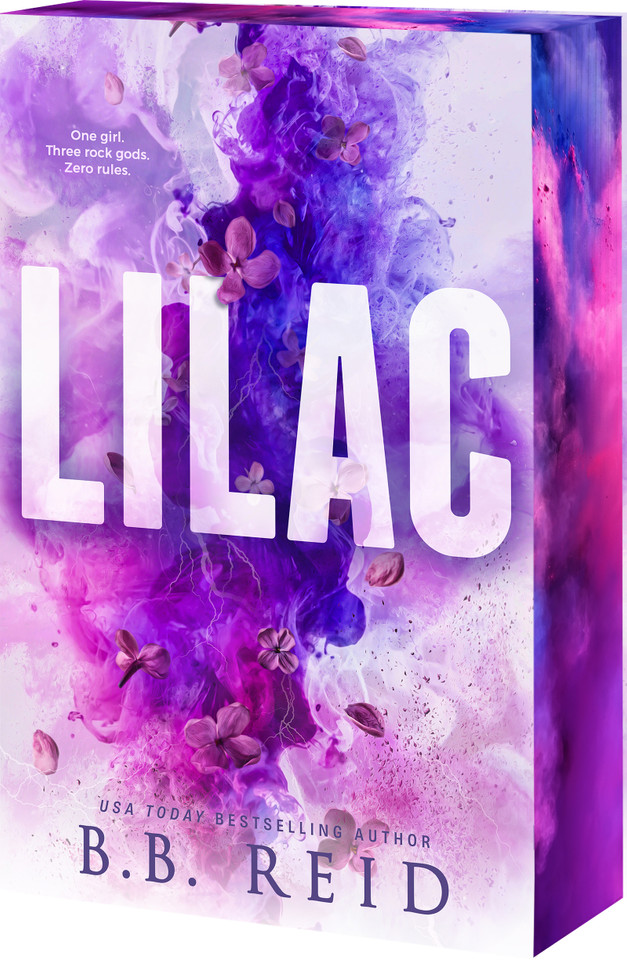 Lilac book cover by B.B. Reid