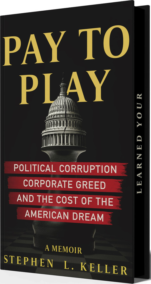 Pay to Play book cover by Stephen Keller