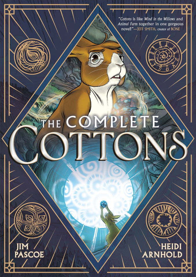 The Complete Cottons: A Graphic Novel (Cottons) book cover by Jim Pascoe