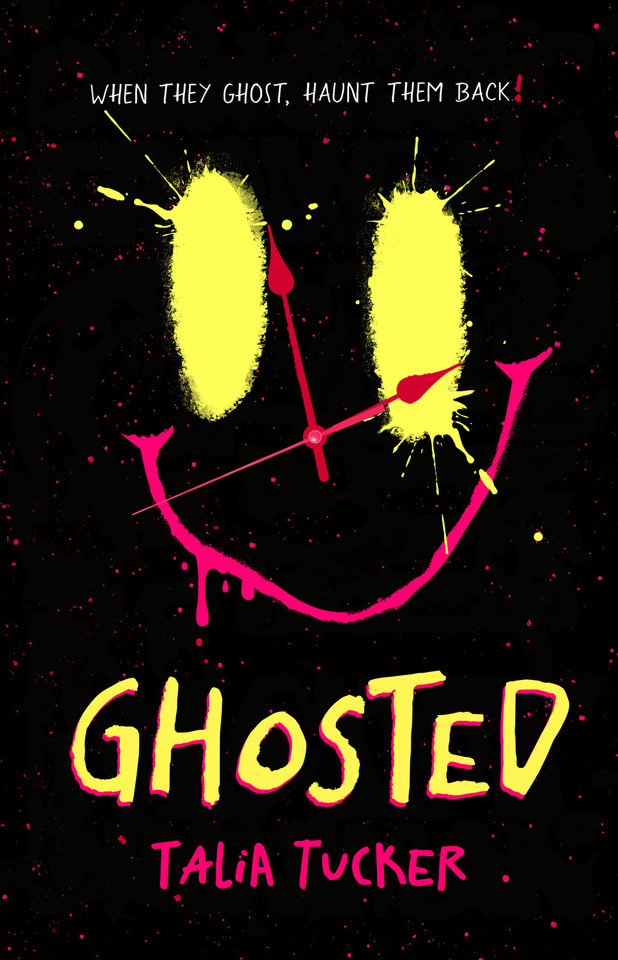 Ghosted book cover by Talia Tucker