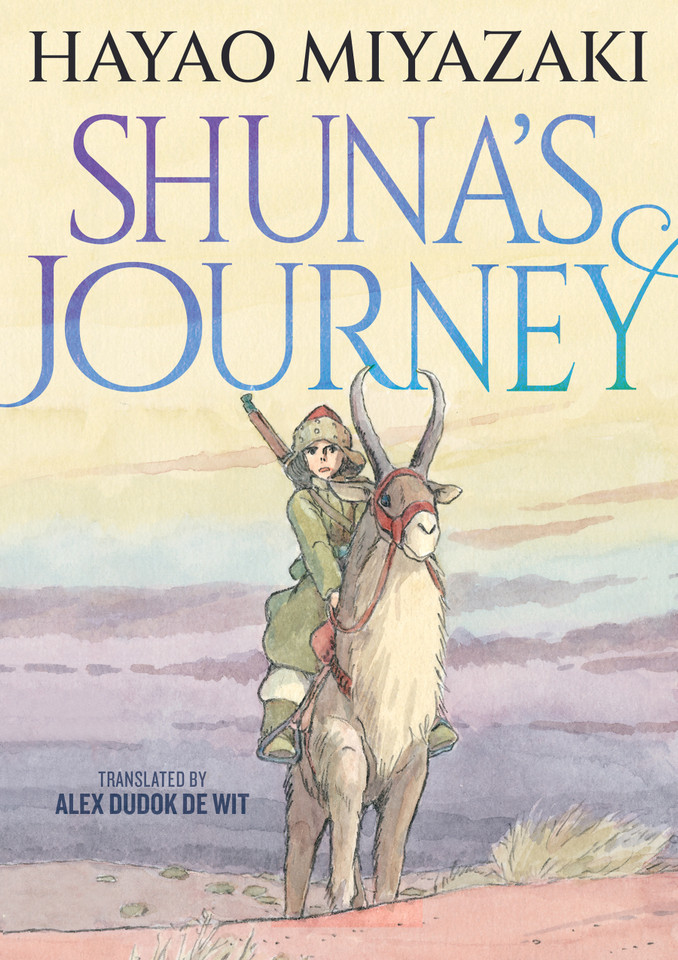 Shuna's Journey book cover by Hayao Miyazaki