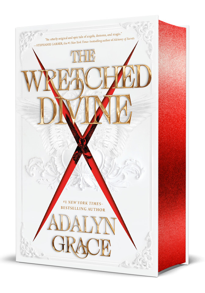 The Wretched Divine book cover by Adalyn Grace