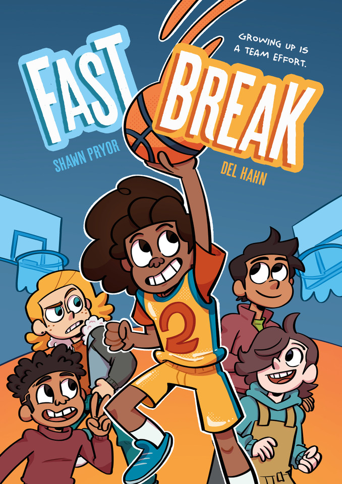 Fast Break book cover by Shawn Pryor
