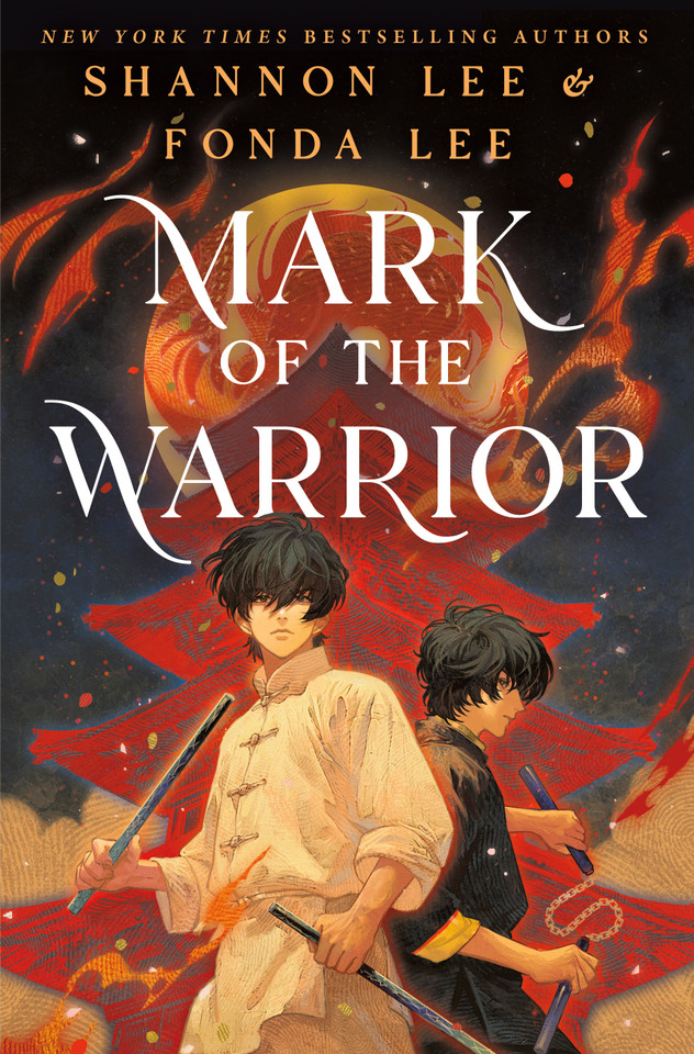 Mark of the Warrior (Breathmarked #2) book cover by Shannon Lee, Fonda Lee