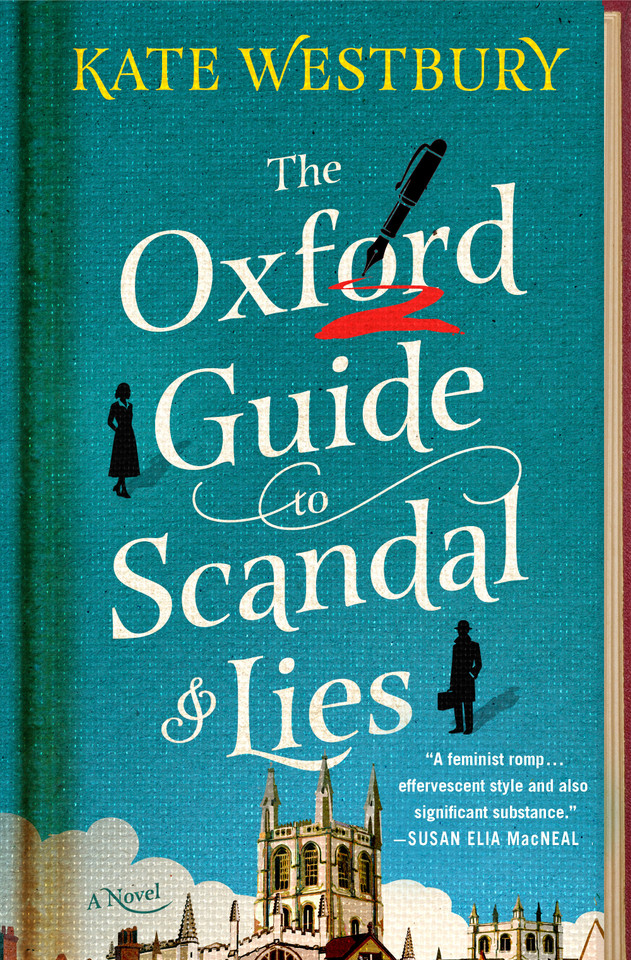 The Oxford Guide to Scandal and Lies: A Novel book cover by Kate Westbury