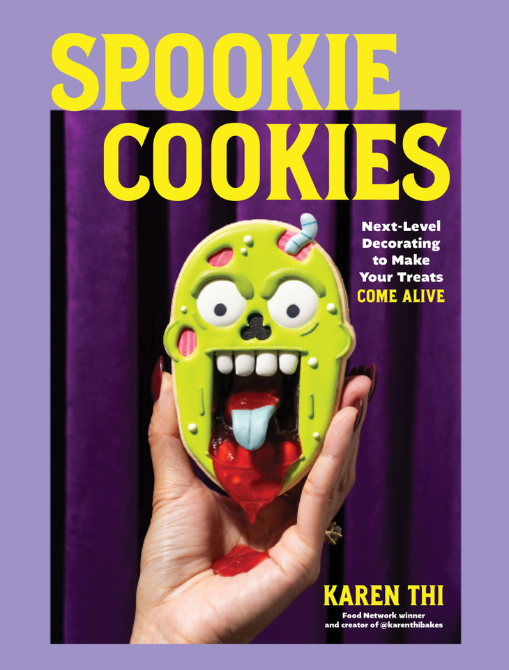 Spookie Cookies: Next-Level Decorating to Make Your Treats Come Alive book cover by Karen Thi