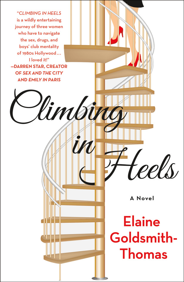 Climbing in Heels: A Novel book cover by Elaine Goldsmith-Thomas
