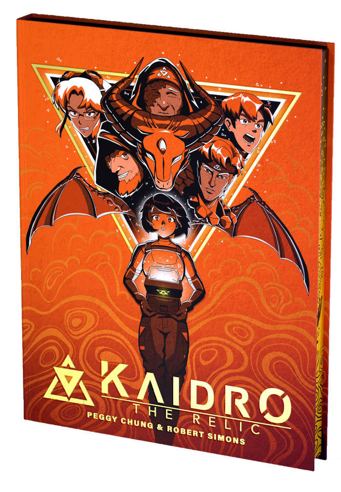 Kaidro: The Relic book cover by Peggy Chung, Robert Simons