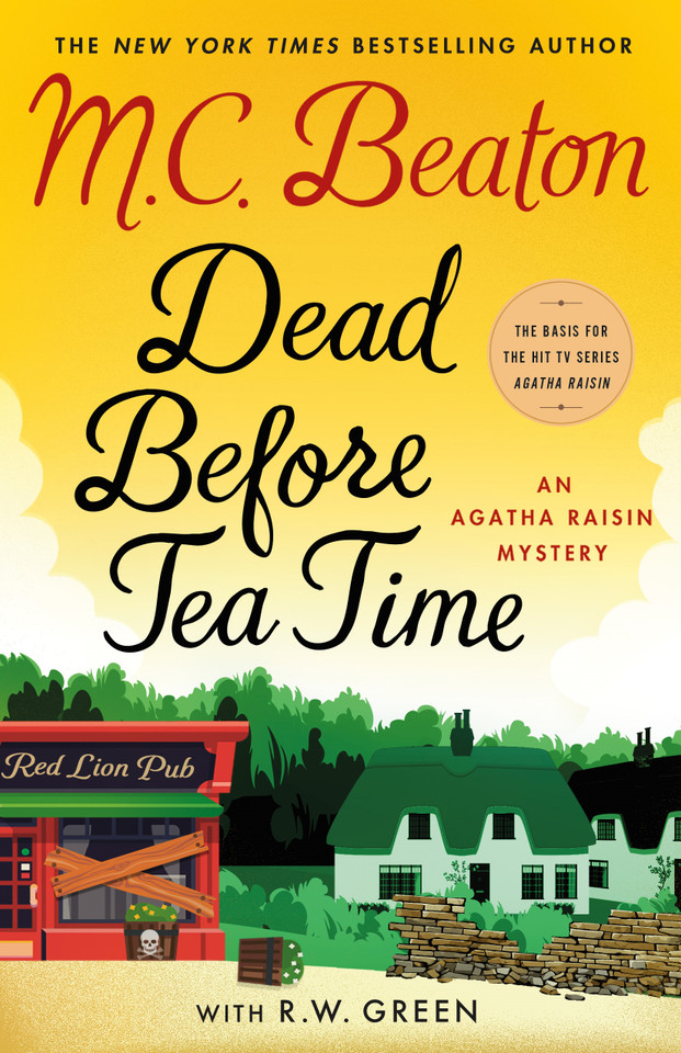 Dead Before Tea Time: An Agatha Raisin Mystery (Agatha Raisin Mysteries #37) book cover by M. C. Beaton, R.W. Green