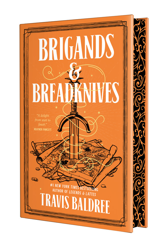 Brigands & Breadknives (Legends & Lattes #3) book cover by Travis Baldree
