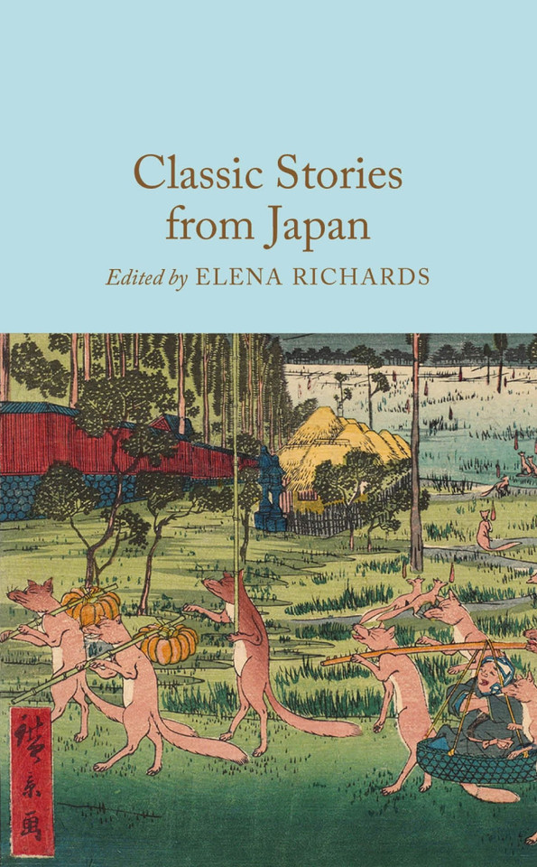 Classic Stories from Japan book cover by Macmillan Collector's Library