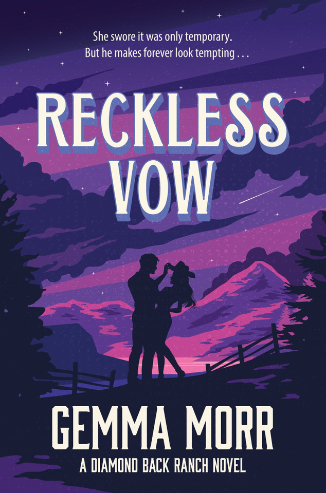 Reckless Vow (Diamond Back Ranch #2) book cover by Gemma Morr