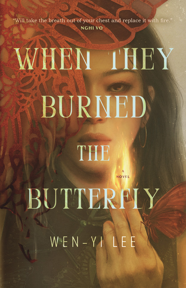 When They Burned the Butterfly: A Novel book cover by Wen-Yi Lee