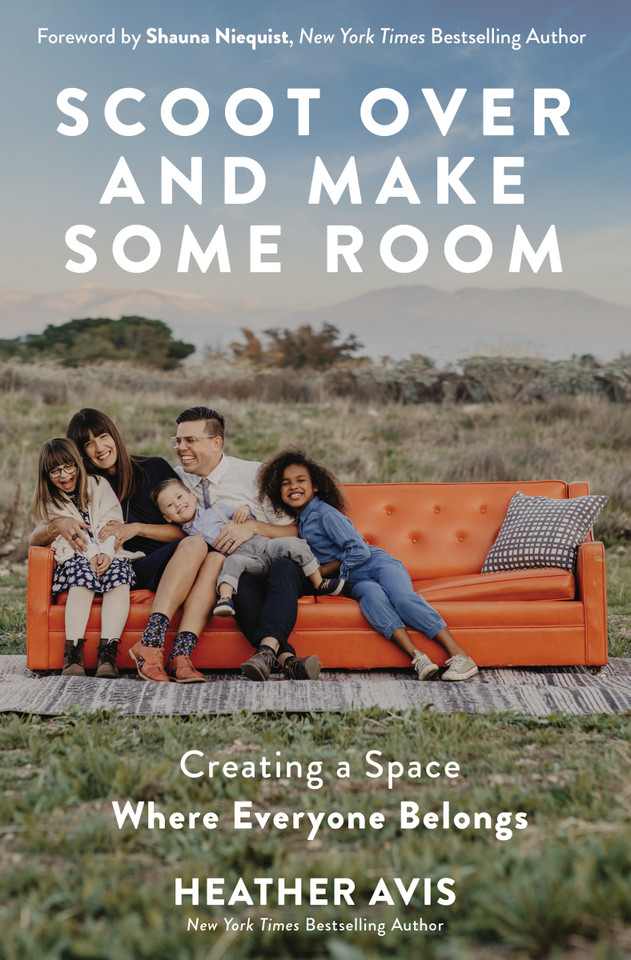 Scoot Over and Make Some Room: Creating a Space Where Everyone Belongs book cover by Heather Avis