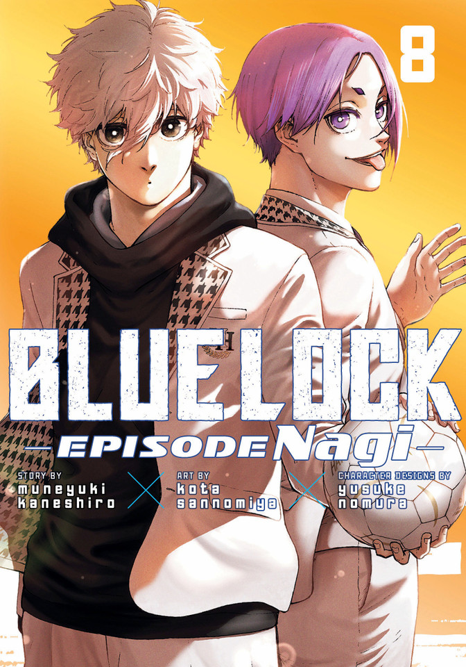 Blue Lock: Episode Nagi 8 (Blue Lock: Episode Nagi) book cover by Kota Sannomiya
