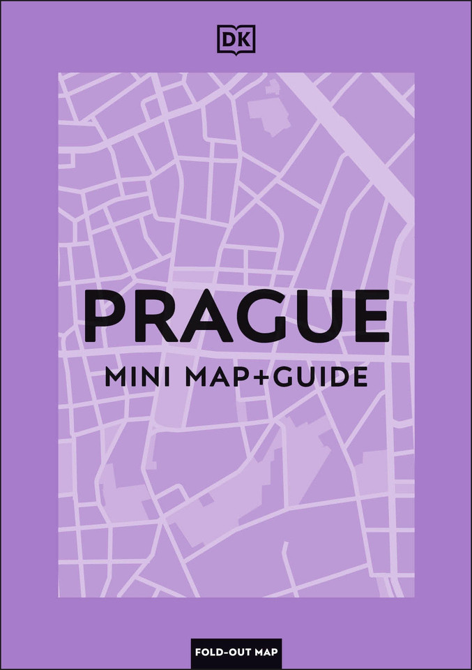 DK Prague Mini Map and Guide book cover by DK Travel