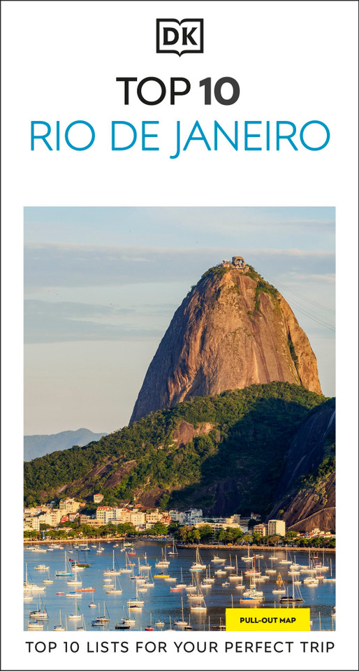 DK Top 10 Rio de Janeiro: Top 10 lists for your perfect trip, plus an all-weather folded map (Pocket Travel Guide) book cover by DK Travel