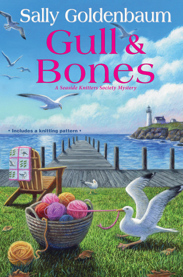 Gull and Bones (Seaside Knitters Society) book cover by Sally Goldenbaum