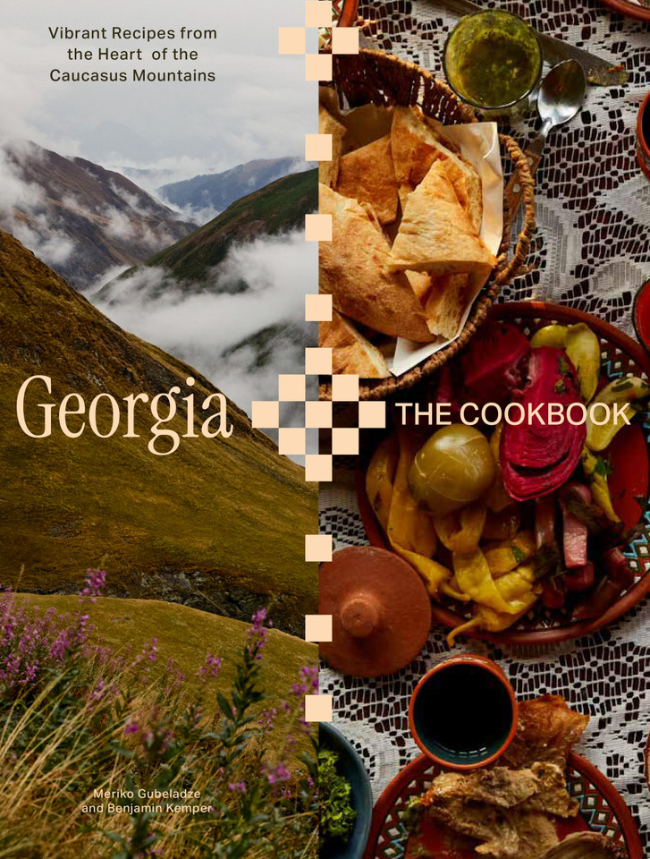 Georgia: The Cookbook book cover by Meriko Gubeladze, Benjamin Kemper