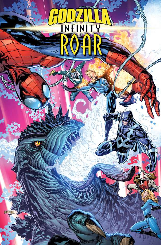 Godzilla: Infinity Roar (GODZILLA: INFINITY ROAR) book cover by Gerry Duggan