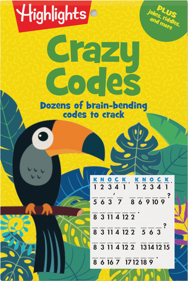 Crazy Codes (Highlights Puzzle Pads) book cover by 