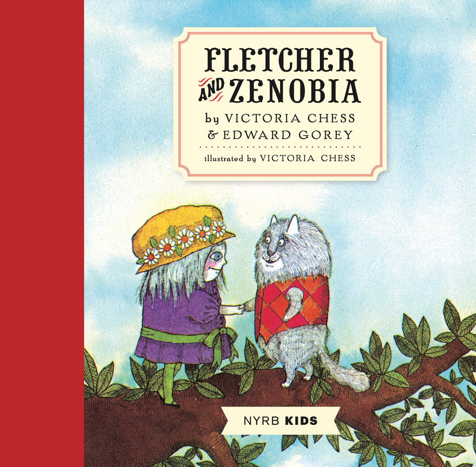 Fletcher and Zenobia book cover by Edward Gorey, Victoria Chess
