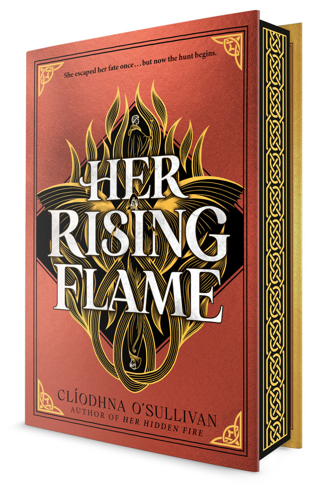 Her Rising Flame (Her Hidden Fire) book cover by Cliodhna O'Sullivan