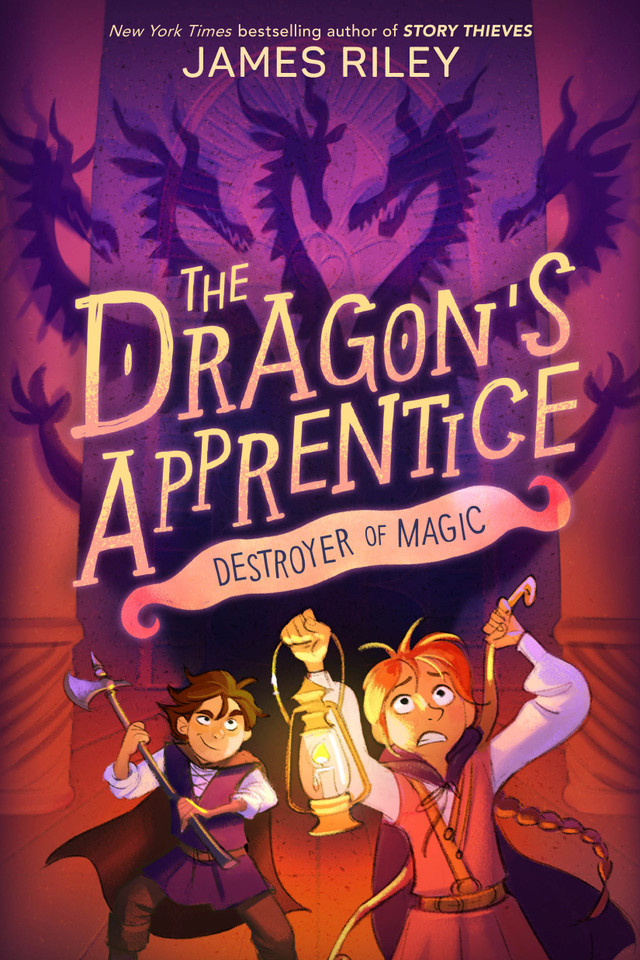 Destroyer of Magic (The Dragon's Apprentice) book cover by James Riley