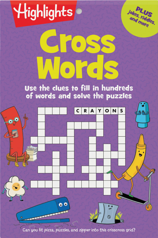 Cross Words (Highlights Puzzle Pads) book cover by 