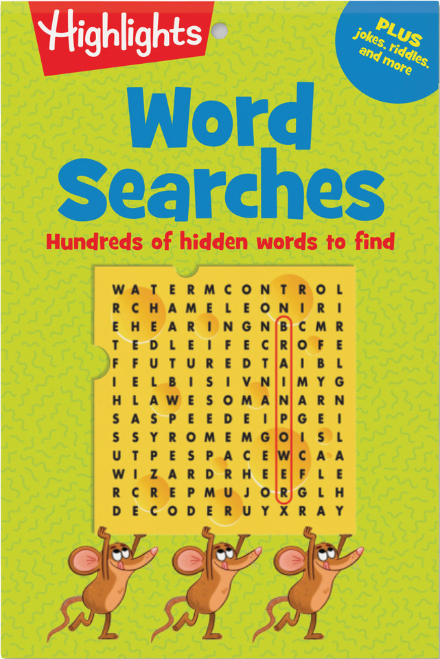 Word Searches (Highlights Puzzle Pads) book cover by 