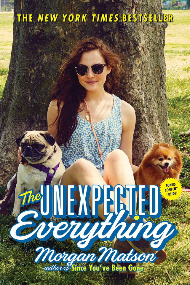 The Unexpected Everything book cover by Morgan Matson