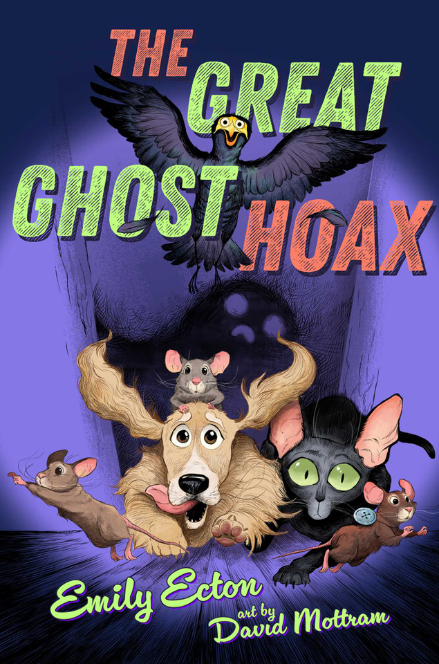 The Great Ghost Hoax (The Great Pet Heist) book cover by Emily Ecton