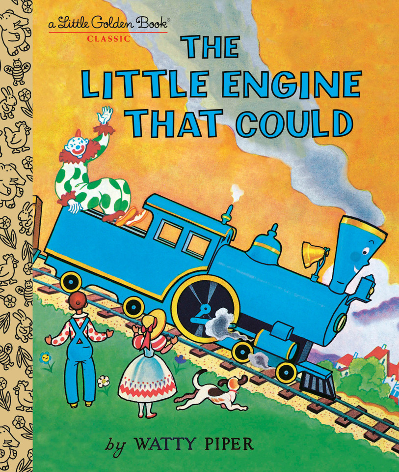 The Little Engine That Could (Little Golden Book) book cover by Watty Piper