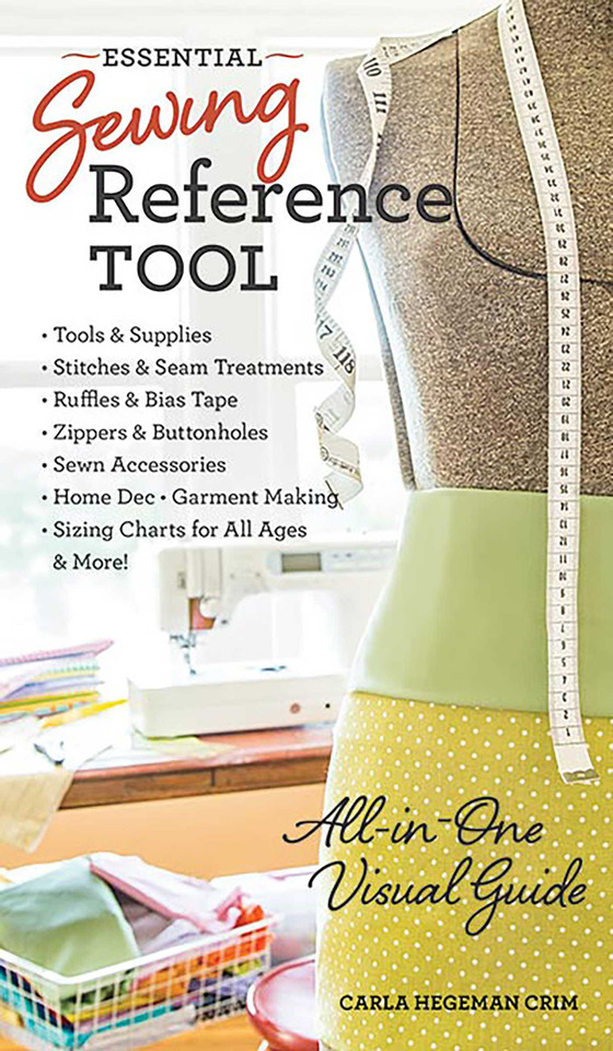 Essential Sewing Reference Tool (Reference Guide) book cover by Carla Hegeman Crim
