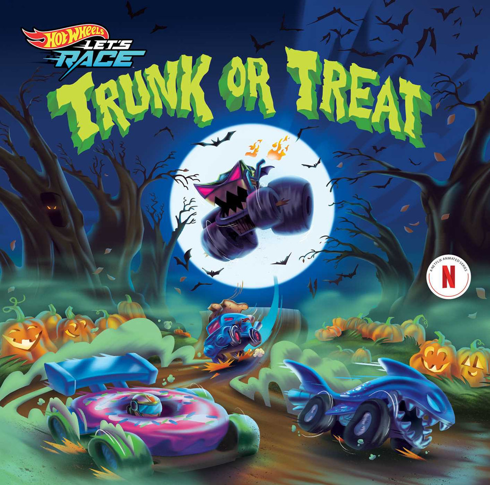 Hot Wheels Let's Race: Trunk or Treat? book cover by Steve Behling