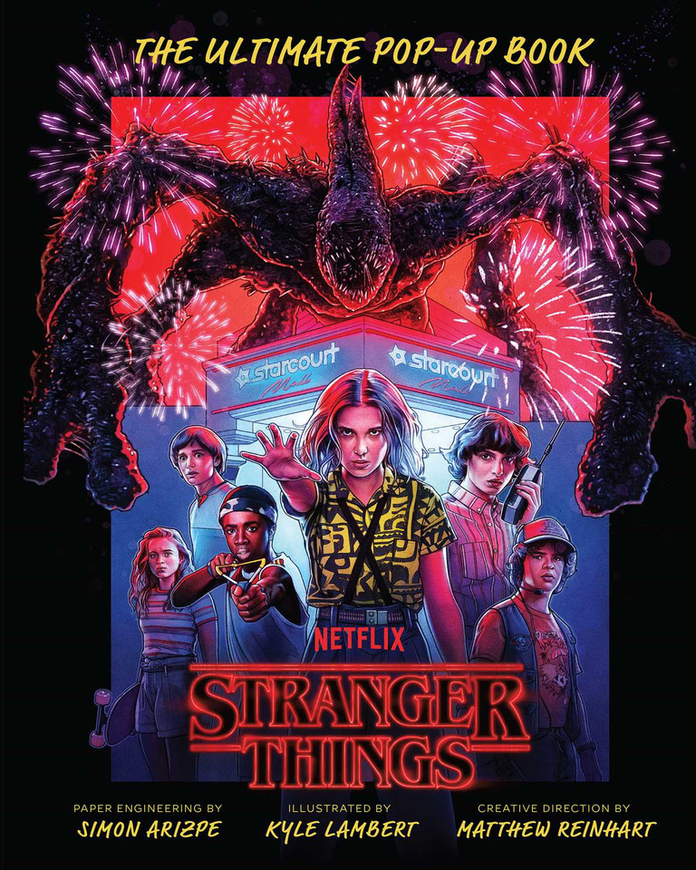 Stranger Things: The Ultimate Pop-Up Book (Reinhart Pop-Up Studio) (Reinhart Pop-Up Studio) book cover by Simon Arizpe