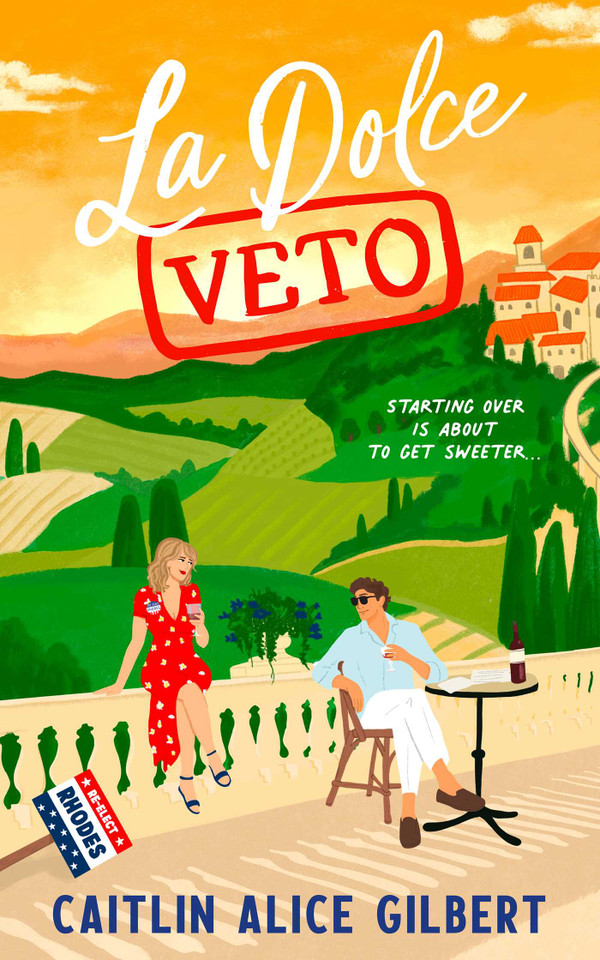 La Dolce Veto book cover by Caitlin Alice Gilbert